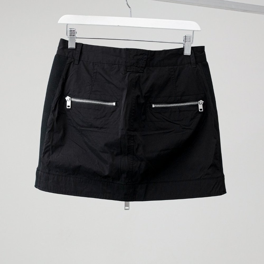 SOLD - Diesel Black Cargo "Tekno Ravers" Mini Skirt - Picture 2 of 10